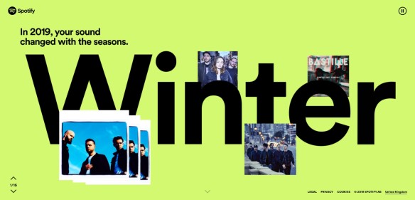 Spotify Wrapped Winter