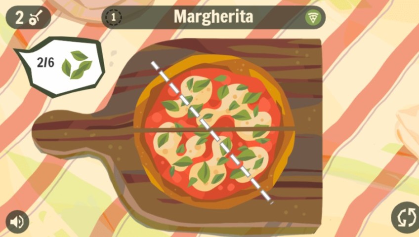 Google Doodle Pizza Cut